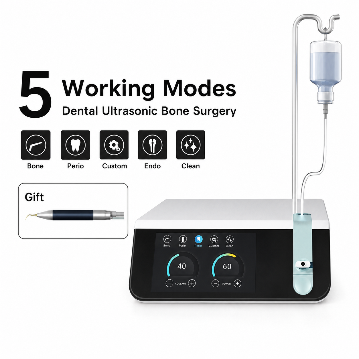 Ultrasonic bone surgery