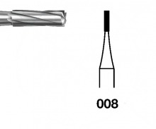 Bur H21 cylindrical Carbide HP (5pcs)