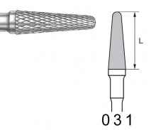 H79EFL.104 Bur. PM Rounded Conical (5 pcs)