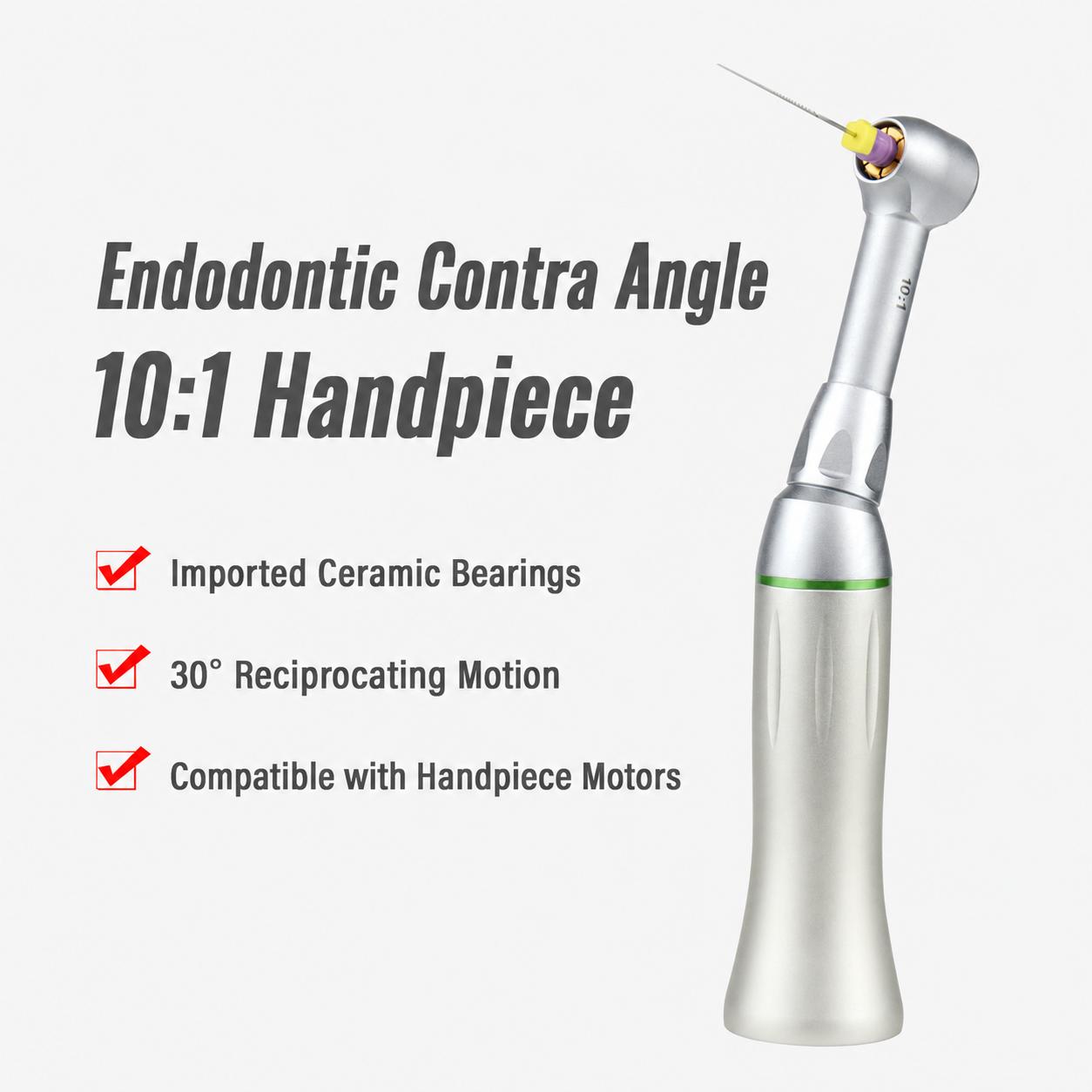 Reduction implant dental handpiece 10:1