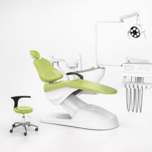 Dental Treatment Chair Unit with LED Sensor Light