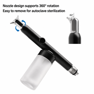 Dental Sandblasting Gun for Teeth Cleaning and Polishing