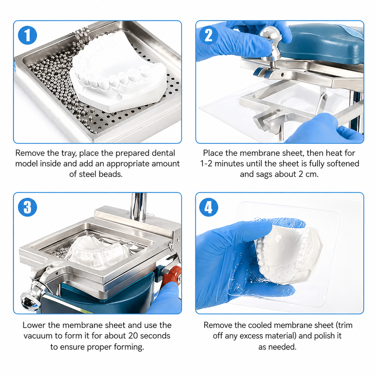 Dental Vacuum Forming Machine