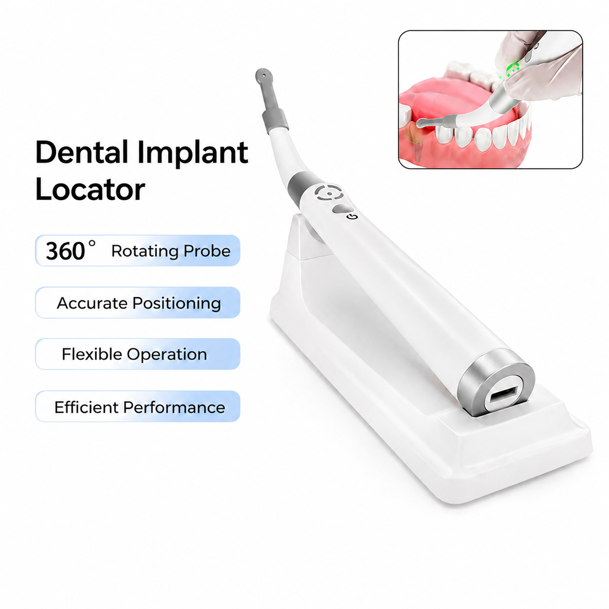 Dental implant locator
