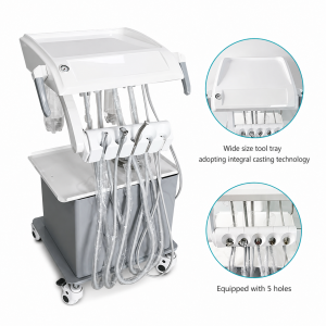 Dental Mobile Cart with Air Compressor