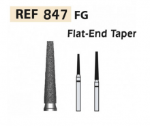 847 FG Flat Conical Diamond Bur (5 pcs)