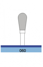 HP Tungsten Carbide Bur 239 Pear-Shaped