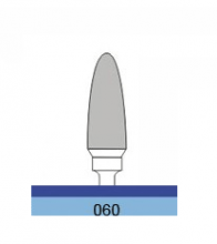 HP Tungsten Carbide Bur 274 Flame-shaped