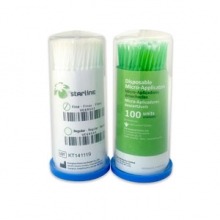 MICRO APPLICATOR COTTON SWABS 100u.