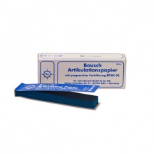 Articulating paper with 200 μm progressive colouration: