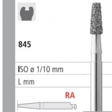 845 Short Tapered CA Diamond Bur (6 pcs)