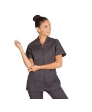 Women's Zippered Dental Scrubs in Various Colors