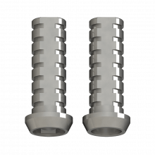 Temporary Titanium Cylinder for Direct Prosthesis, 4mm External Connection Regular Platform