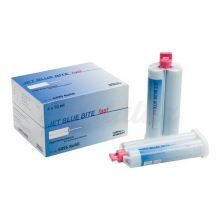 Jet Blue Bite: Silicone for Bite Registration