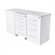 Triple furniture set with Push On without basin