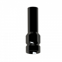 Calcinable unitary abutment implants external connection regular platform