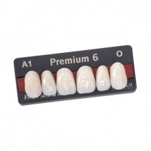 Premium: Upper Anterior Acrylic Teeth (6 units)