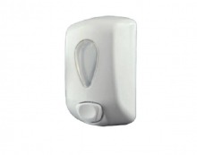 Javea: White refillable dispenser (0.9 L)
