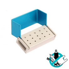 Empty bur holder for FG & RA (15 holes)