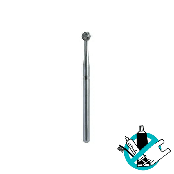 FG Round Diamond Bur 801 (001) - (5 pcs)