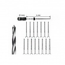 Stainless Steel Mechanical Burs (6 pcs)
