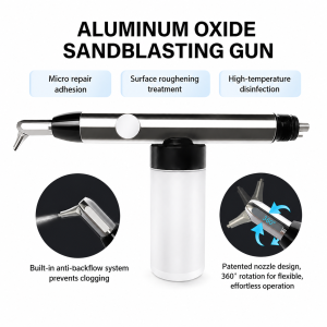 Aluminum Oxide Microblaster Dental Sandblasting Gun