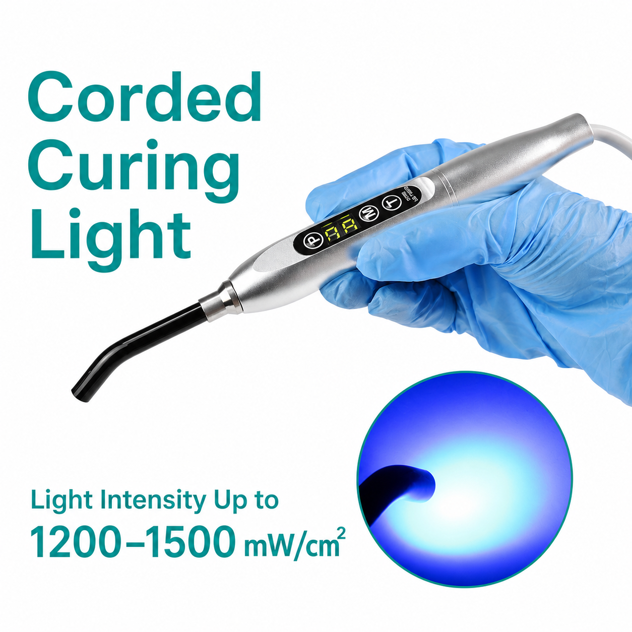 LED Curing Light with 1 Second Curing Time