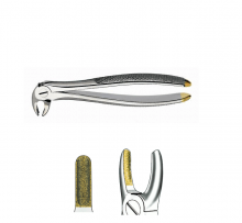 Dental Forceps with Diamond Tip for Extraction