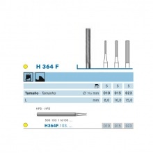 H364F.103 Bur. Flat Cylinder PM (5 pcs)