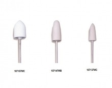 Mestra white silicone burs