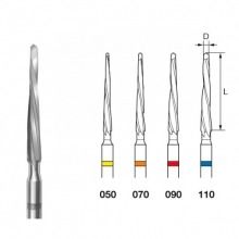 Stainless Steel Reamer bur 196 (2 pcs)