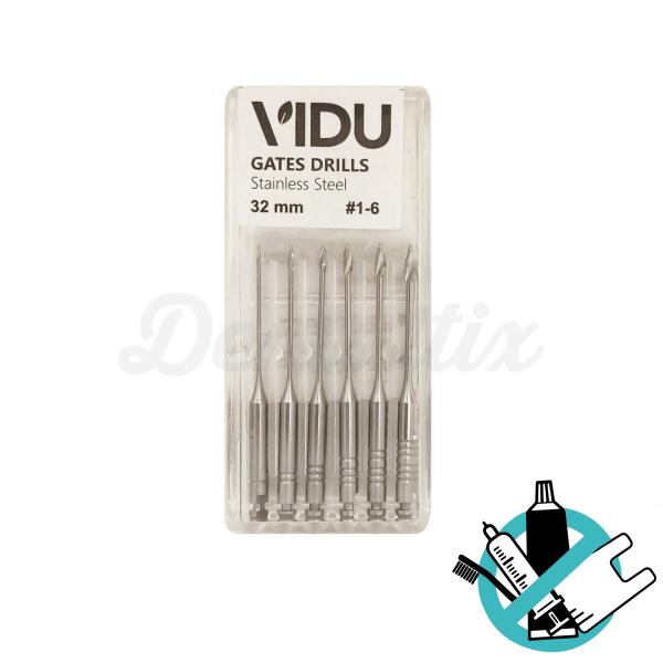 Gates Endodontic Burs 32 mm (6 pcs)