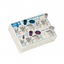 Komet 4313B.204 - Ceramic Polishing bur stand (9 polishers)