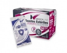 Powder-Free Sterile Latex Gloves (50u.)