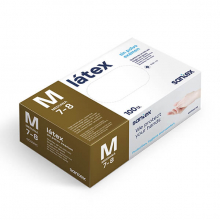 Powder-Free Latex Gloves, 100 Pieces