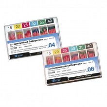 Standardized ISO Gutta-percha Tips with Taper 04 and 06 (60 units)