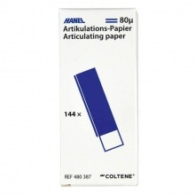 Articulating occlusion paper different shapes Hanel