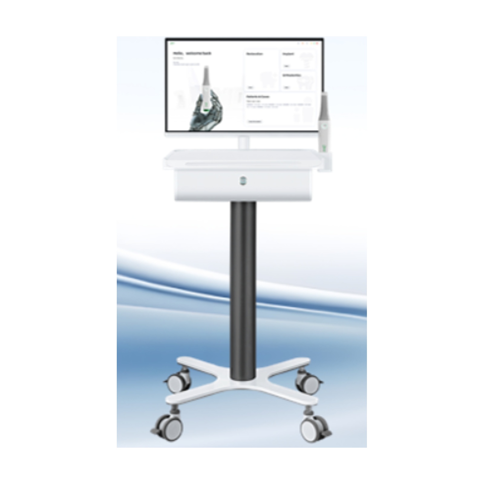 All-in-one Computer & Mobile Cart Intraoral Scanner