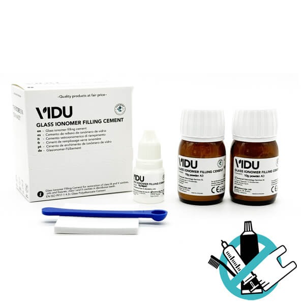 Glass Ionomer for Restorations (20 gr Powder + 6 gr Liquid)