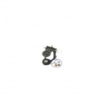 2-point articulator with removable base and magnet