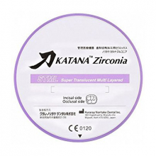 Katana ZR STML Zirconia Discs: Zirconia Ceramic Discs (Super Translucent)