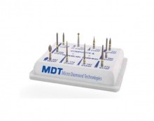 Diamond Polishing and Finishing Burrs Kit