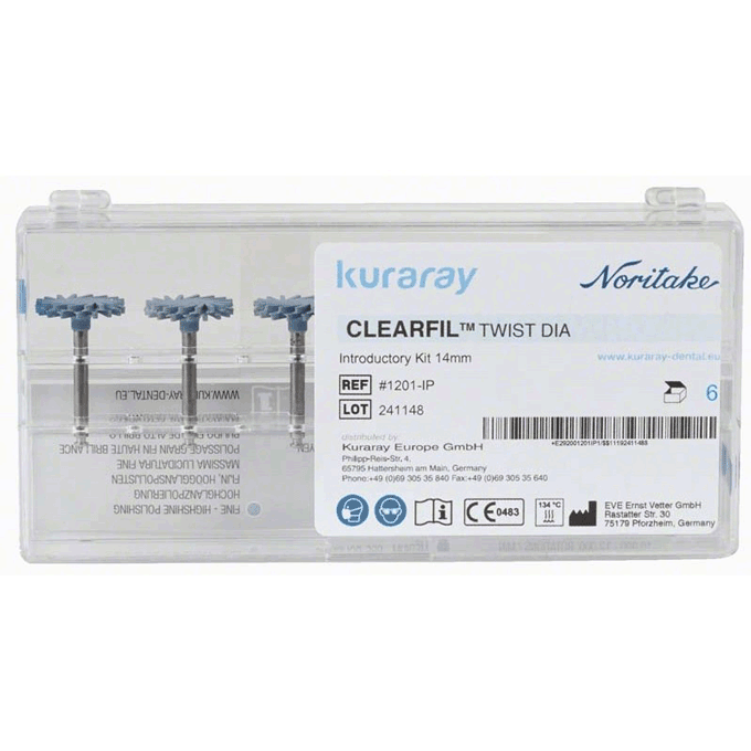KURARAY TWIST DIA - DIAMOND COMPOSITE POLISH KIT 14 mm.