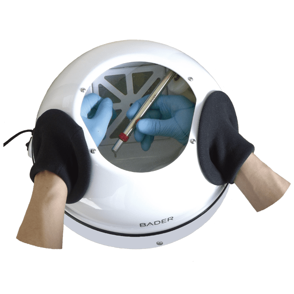 Dental Working and Microblasting Chamber with Dust Collector