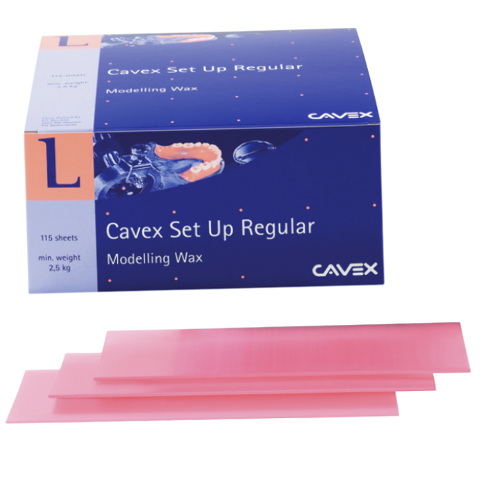 Pink Modelling Wax 2500g for Dental Applications