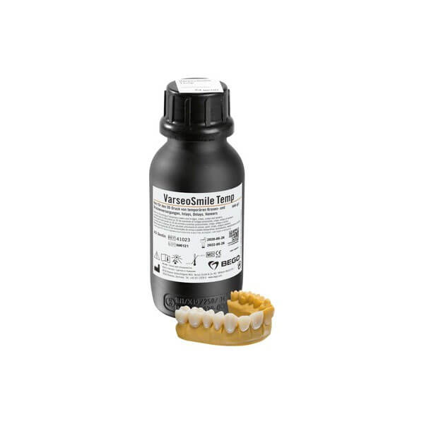 VarseoSmile Temp 3D Printing Resin 500g for Dental Applications