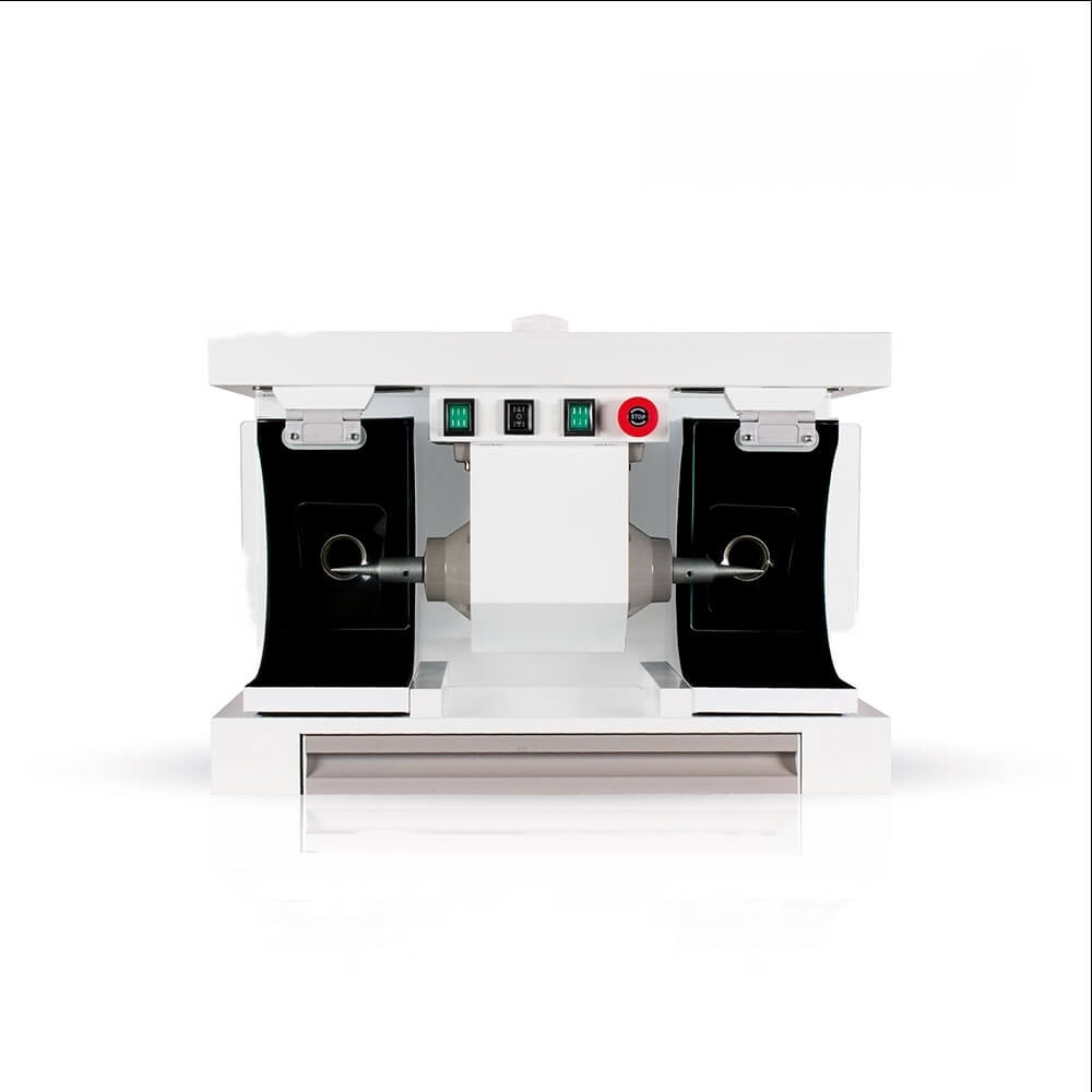 Polishing and Aspiration Box for Dental Laboratory Tables