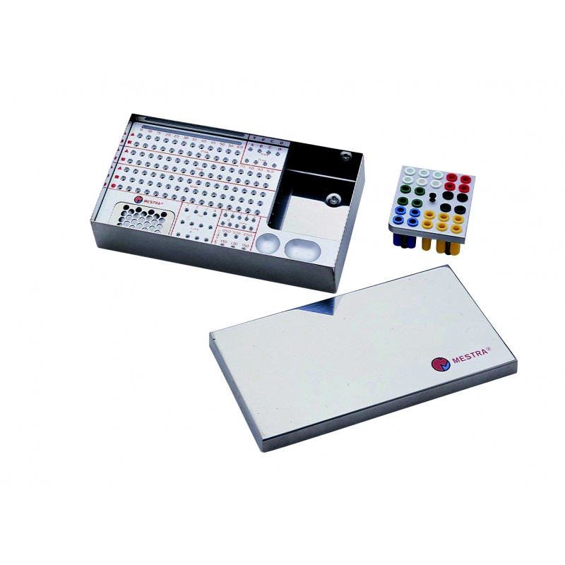 Stainless steel endodontic box