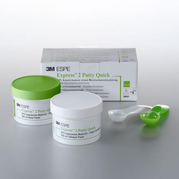 Express 2 Putty Vinylpolysiloxane Soft Impression Silicone 2x300ml