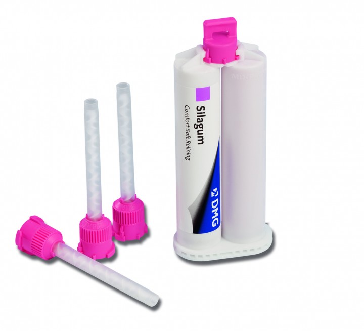 SILAGUM COMFORT Addition Silicone Impression Material 25ml with 5 Mixing Tips